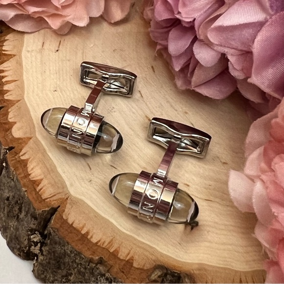 Montblanc Bullet Shape with Floating Star Emblem Cufflinks - Picture 9 of 17